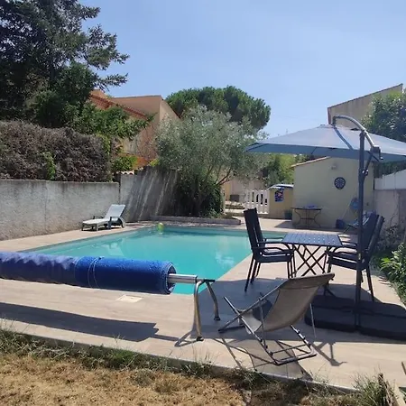Apartmán Agreable Avec Piscine Entre Et Vignes Maureilhan-et-Raméjan
