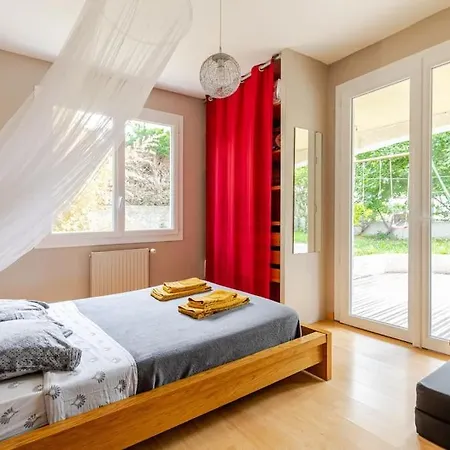 Apartmán Agreable Avec Piscine Entre Et Vignes Maureilhan-et-Raméjan